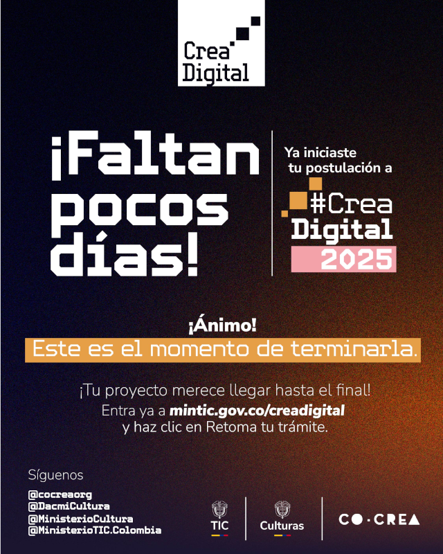 Faltan pocos dias para el cierre de la convocatoria